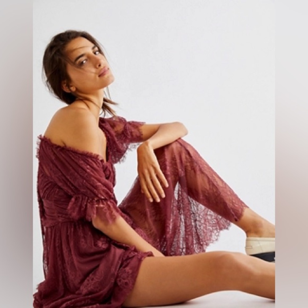 Free People Dear John Midi Dress size 8 NWT